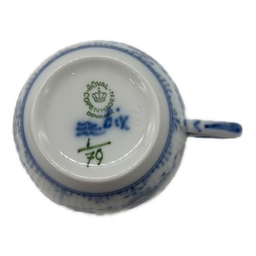 ROYAL COPENHAGEN (ロイヤル・コペンハーゲン) カップ&ソーサー ブルーフルーテッド・プレイン