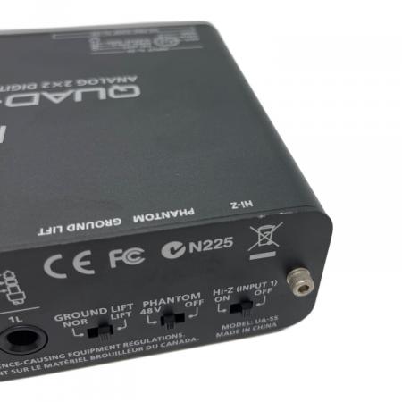 ROLAND (ローランド) QUAD-CAPTURE UA-55 UA-55 2011年製 ツマミ部分