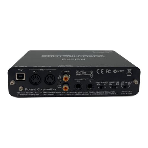 ROLAND (ローランド) QUAD-CAPTURE UA-55 UA-55 2011年製 ツマミ部分キズ有