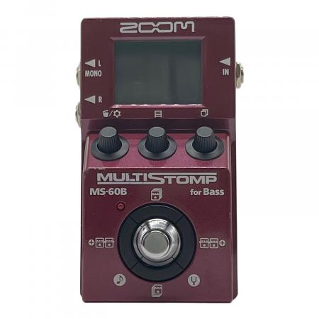 ZOOM (ズーム) MultiStomp Bass Pedal MS-60B｜トレファクONLINE