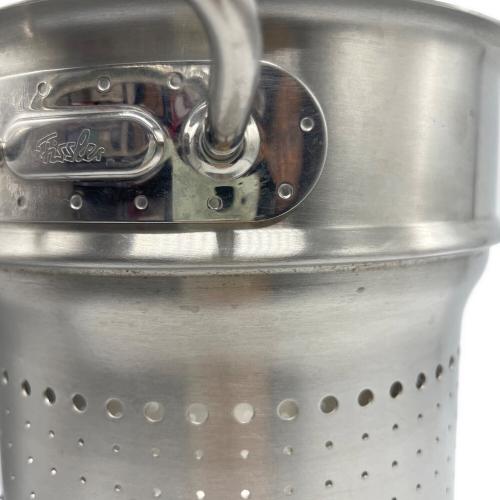 新品　FISSLER フィスラー　プロコレクション　マルチスターパスタ鍋ドイツ製 Amazon｜フィスラー (Fissler) 両手鍋 パスタ鍋 マルチスター 20cm