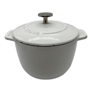 Staub (ストウブ) 両手鍋 16 ホワイト