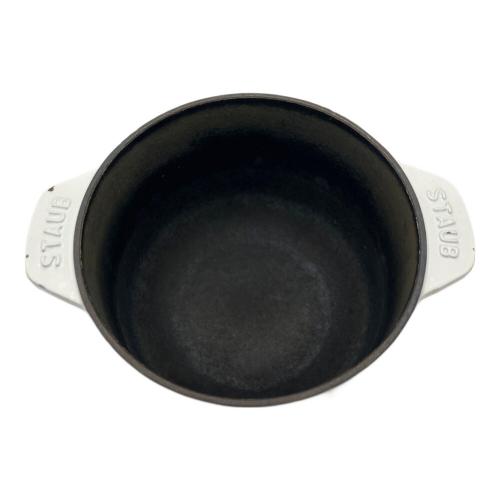 Staub (ストウブ) 両手鍋 16 ホワイト