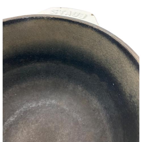 Staub (ストウブ) 両手鍋 16 ホワイト