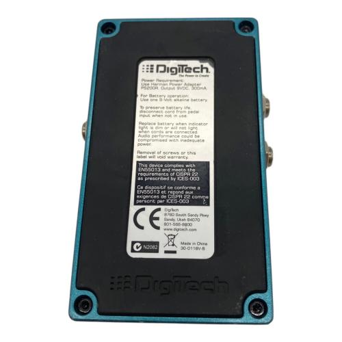 DigiTech (デジテック) リバーブ DIGIVERB @