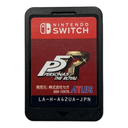 ペルソナ5 ザ・ロイヤル Nintendo Switch用ソフト CERO C (15歳以上対象)