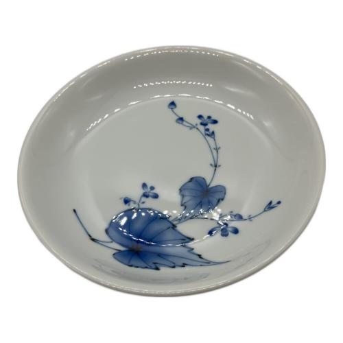 香蘭社 (コウランシャ) パスタプレート 染付三花