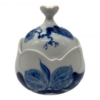 Meissen (マイセン) シュガーポット ブルーオーキッド