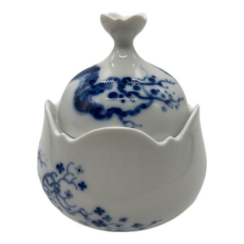 Meissen (マイセン) シュガーポット ブルーオーキッド