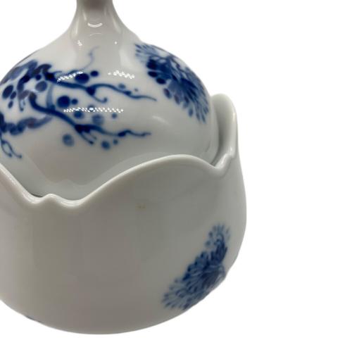 Meissen (マイセン) シュガーポット ブルーオーキッド