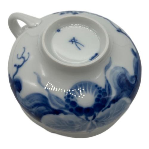 Meissen (マイセン) ティーカップ&ソーサー ブルーオーキッド