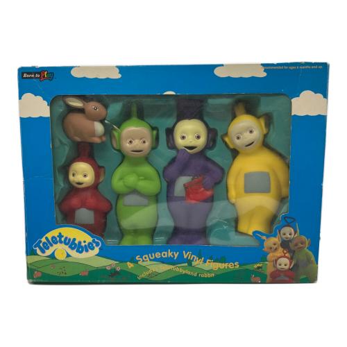 Born to Play 4 Squeaky Vinyl Figures フィギュア テレタビーズ・外箱劣化有 @