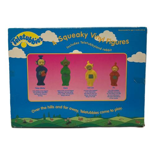 Born to Play 4 Squeaky Vinyl Figures フィギュア テレタビーズ・外箱劣化有 @