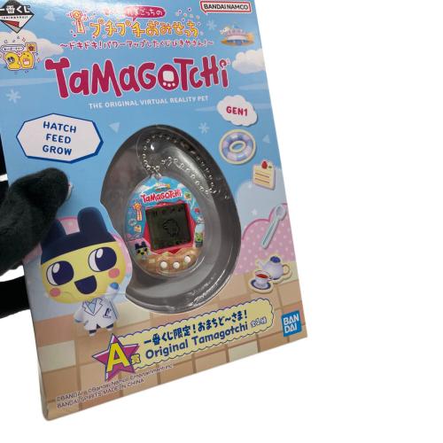 BANDAI (バンダイ) A賞 一番くじ限定！おまちど～さま！Original Tamagotchi キャラクターグッズ 一番くじ たまごっちのプチプチおみせっち ～ドキドキ！パワーアップしたくじびきやさん！～