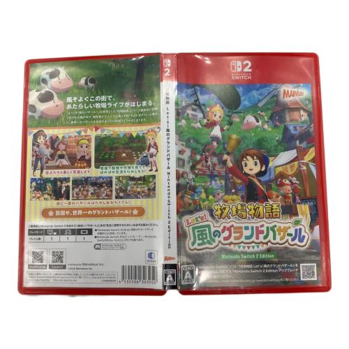 牧場物語 Let’s！風のグランドバザール Nintendo Switch 2 Edition Nintendo Switch2用ソフト CERO A (全年齢対象)