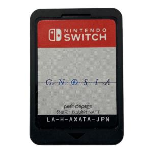 GNOSIA Nintendo Switch用ソフト CERO B (12歳以上対象)
