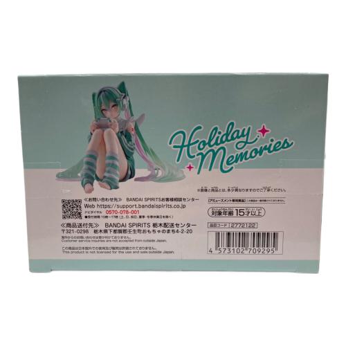 BANDAI（バンダイ）初音ミク Holiday Memories-ゲーム-　フィギュア　未開封品