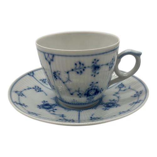 ROYAL COPENHAGEN (ロイヤル・コペンハーゲン) カップ&ソーサー ブルーフルーテッド・プレイン