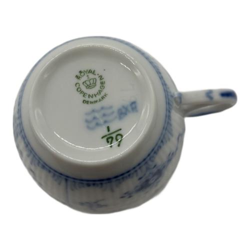 ROYAL COPENHAGEN (ロイヤル・コペンハーゲン) カップ&ソーサー ブルーフルーテッド・プレイン