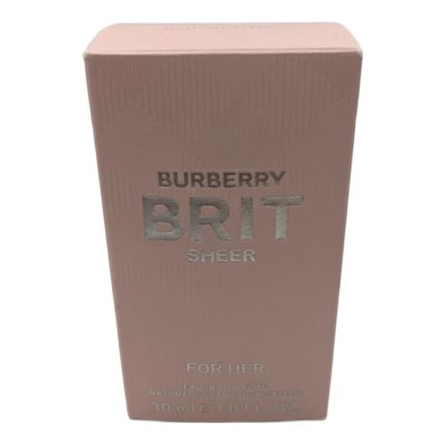 BURBERRY (バーバリー) オードトワレ 30ml 残量50%-80% BRIT SHEER
