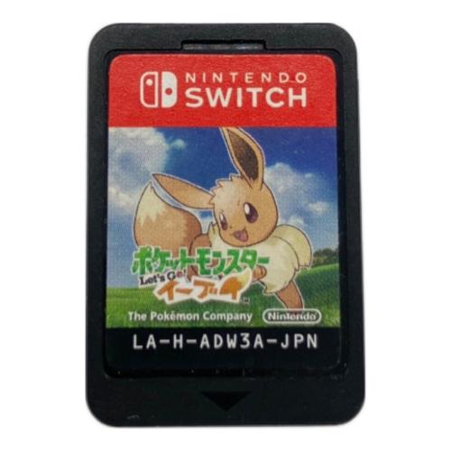 任天堂 (ニンテンドウ) ポケットモンスター Let's Go! イーブイ Nintendo Switch用ソフト CERO A (全年齢対象)