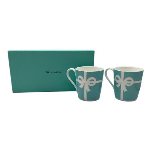TIFFANY & Co. (ティファニー) ペアマグカップ ブルーリボン