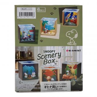 リーメント SNOOPY Scenery Box フィギュア 1BOXセット(6種入り)