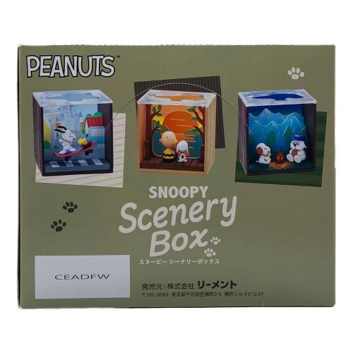 リーメント SNOOPY Scenery Box フィギュア 1BOXセット(6種入り)