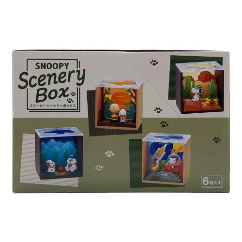 リーメント SNOOPY Scenery Box フィギュア 1BOXセット(6種入り)
