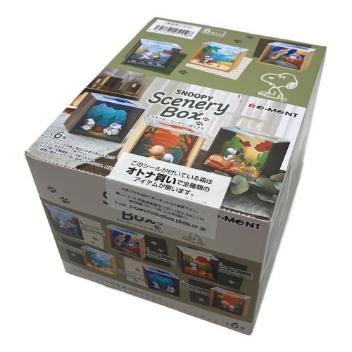 リーメント SNOOPY Scenery Box フィギュア 1BOXセット(6種入り)