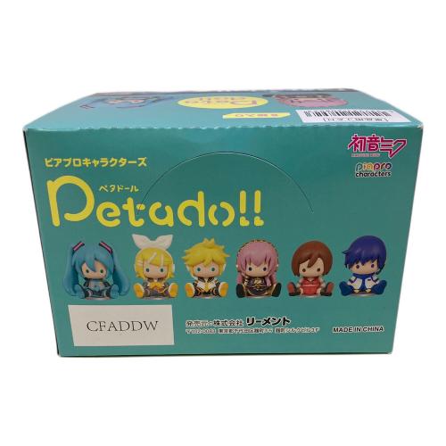 リーメント 【初音ミクシリーズ】petadoll ピアプロキャラクターズ フィギュア 1BOXセット(6種入り)