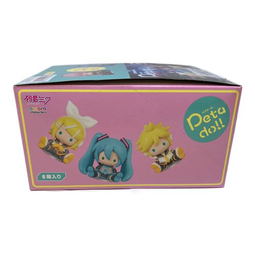 リーメント 【初音ミクシリーズ】petadoll ピアプロキャラクターズ フィギュア 1BOXセット(6種入り)