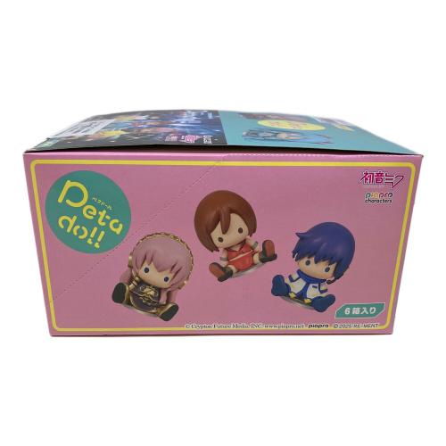 リーメント 【初音ミクシリーズ】petadoll ピアプロキャラクターズ フィギュア 1BOXセット(6種入り)