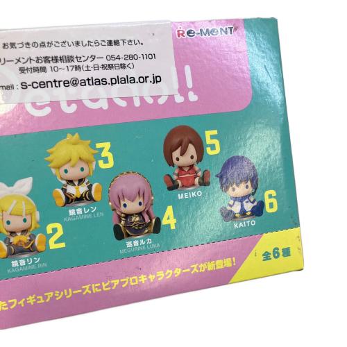 リーメント 【初音ミクシリーズ】petadoll ピアプロキャラクターズ フィギュア 1BOXセット(6種入り)