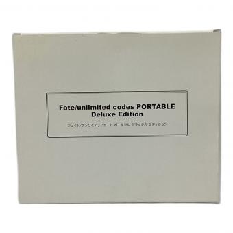 Fate (フェイト) PSP用ソフト アンリミテッドコード ポータブル デラックス・エディション CERO B (12歳以上対象)