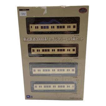 TOMYTEC (トミーテック) Nゲージ 1/150スケール 東武鉄道3000系(セイジクリーム) 4両セット 「鉄道コレクション」