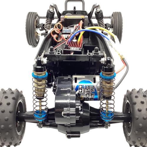 TAMIYA (タミヤ) ラジコン ブラック×オレンジ @ グラスホッパー2 1/10RCカー 動作確認済み