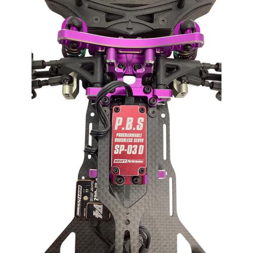 ラジコン ステアリングジャイロ（DP-302）、モーター（10BL120）&（ DX1 Type-R）、受信機（R314SB-E）、サーボ（SP-03DR） 、バッテリーステーがショートLi-po用@