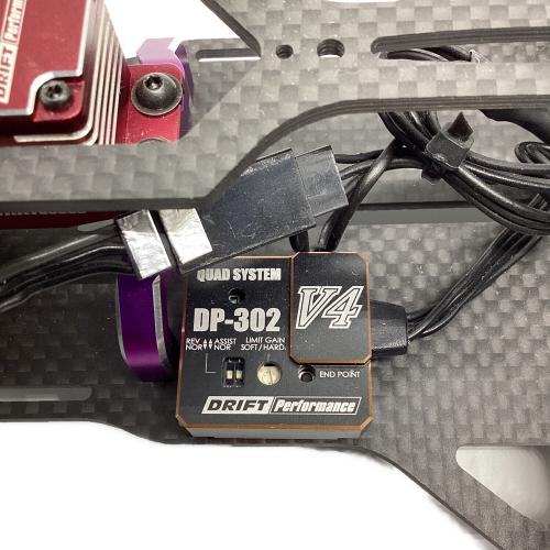 ラジコン ステアリングジャイロ（DP-302）、モーター（10BL120）&（ DX1 Type-R）、受信機（R314SB-E）、サーボ（SP-03DR） 、バッテリーステーがショートLi-po用@