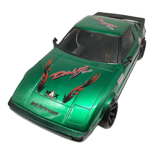 SHIBATA ラジコン モーター（10BL120）&（ DX1 Type-T）、ステアリングジャイロ（DP-302）、受信機（R314SB-E） @ GRK GS2 EVO 動作確認済み ボディ：Mazda RX-7 サバンナ