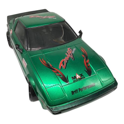 SHIBATA ラジコン モーター（10BL120）&（ DX1 Type-T）、ステアリングジャイロ（DP-302）、受信機（R314SB-E） @ GRK GS2 EVO 動作確認済み ボディ：Mazda RX-7 サバンナ