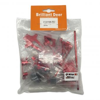 Hitec ラジコンパーツ メタルアップグレードパーツセット レッド