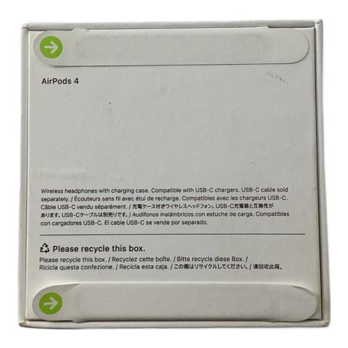 Apple (アップル) AirPods(第4世代） mxp63j/a