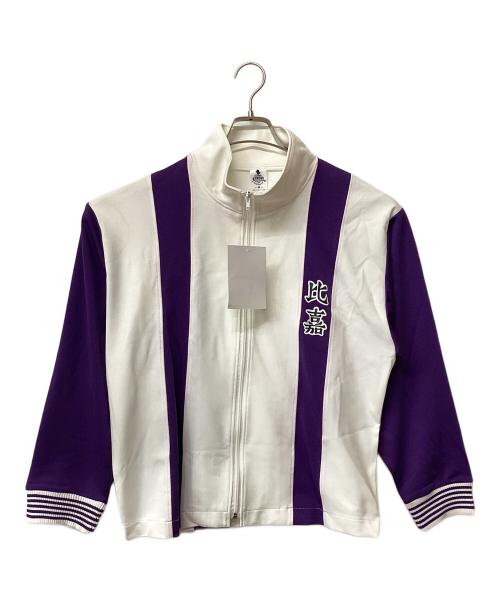 テニスの王子様 木手永四朗 (テニスノオウジサマ キテエイシロウ) テニスの王子様 比嘉中 原作ジャージ ホワイト×パープル サイズ:M