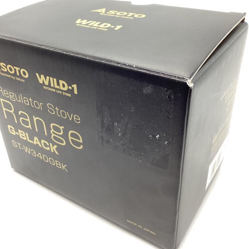 SOTO (ソト) シングルガスバーナー ST-W340GBK PSLPGマーク有