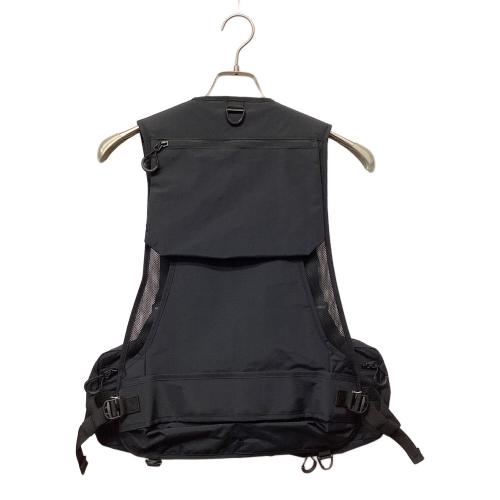 Abu Garcia (アブガルシア) フィッシングベスト マウンテンストリーム FWフィッシングベスト ブラック メンズ SIZE Free ブラック