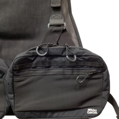 Abu Garcia (アブガルシア) フィッシングベスト マウンテンストリーム FWフィッシングベスト ブラック メンズ SIZE Free ブラック
