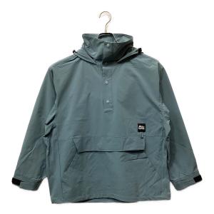 Abu Garcia (アブガルシア) ウォーターレジスタントフィッシングアノラック メンズ SIZE M ブルーグレー