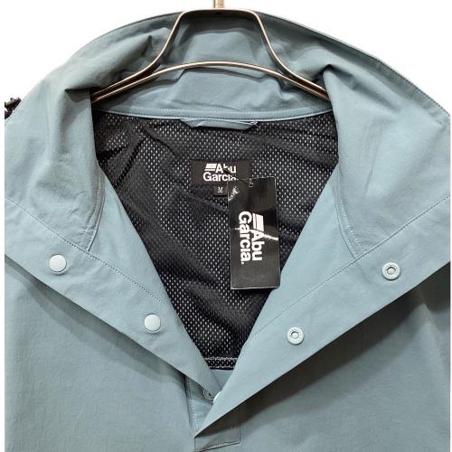 Abu Garcia (アブガルシア) ウォーターレジスタントフィッシングアノラック メンズ SIZE M ブルーグレー