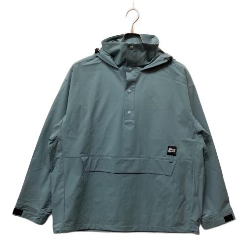 Abu Garcia (アブガルシア) ウォーターレジスタント フィッシングアノラック メンズ SIZE XL ブルーグレー